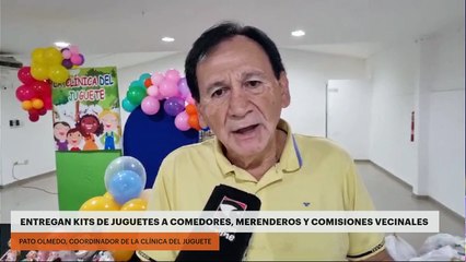 ENTREGAN KITS DE JUGUETES A COMEDORES, MERENDEROS Y COMISIONES VECINALES