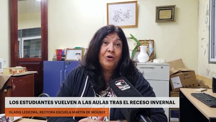 Los estudiantes vuelven a las aulas tras el receso invernal