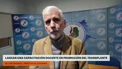 LANZAN UNA CAPACITACIÓN DOCENTE EN PROMOCIÓN DEL TRANSPLANTE