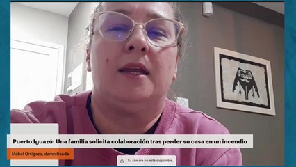 Puerto Iguazú: Una familia solicita colaboración tras perder su casa en un incendio