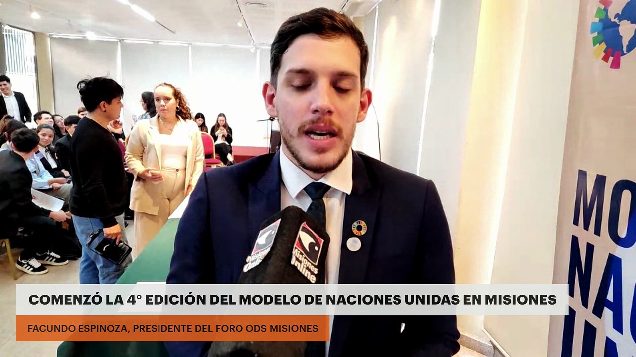 COMENZÓ LA 4° EDICIÓN DEL MODELO DE NACIONES UNIDAS EN MISIONES