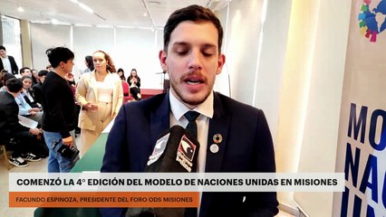 COMENZÓ LA 4° EDICIÓN DEL MODELO DE NACIONES UNIDAS EN MISIONES