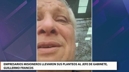 Empresarios misioneros llevaron sus planteos al jefe de gabinete, Guillermo Francos