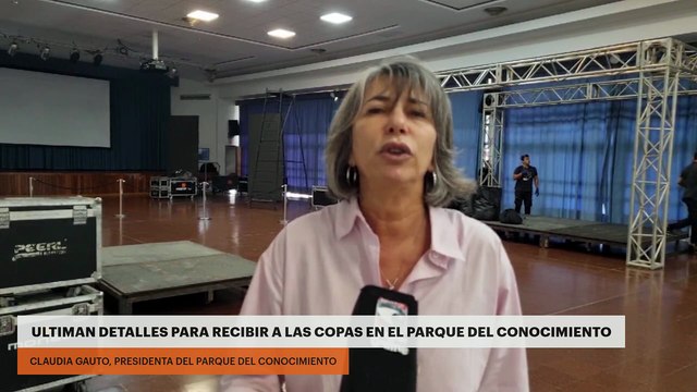 Posadas | Ultiman detalles para recibir a las copas en el Parque del Conocimiento