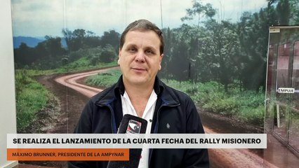 Se realiza el lanzamiento de la cuarta fecha del Rally Misionero
