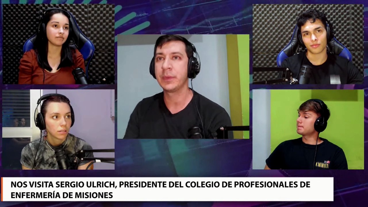 GenZ | Hoy Sergio Ulrich, Presidente del Colegio de Profesionales de Enfermería de Misiones