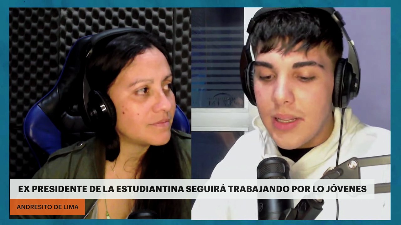 EX PRESIDENTE DE LA ESTUDIANTINA SEGUIRÁ TRABAJANDO POR LO JÓVENES