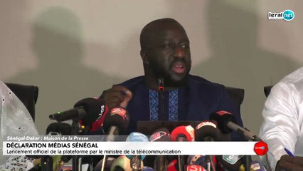 DIRECT : Direct: Lancement officiel de la plateforme de déclaration des médias du Sénégal