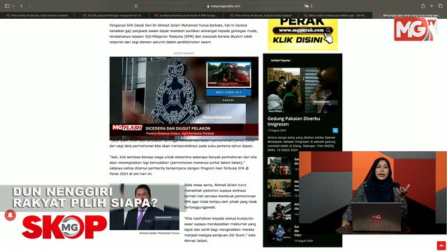 ((LIVE)) Perkembangan Semasa Hari Mengundi DUN Nenggiri