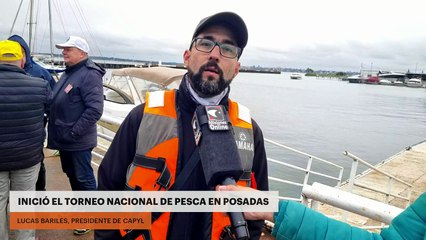 INICIÓ EL TORNEO NACIONAL DE PESCA EN POSADAS
