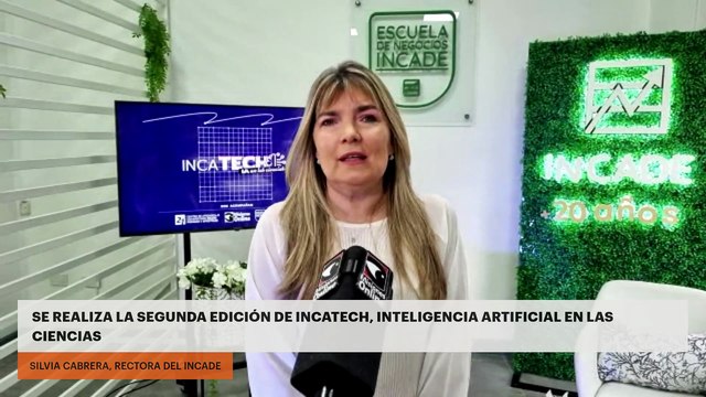 SE REALIZA LA SEGUNDA EDICIÓN DE INCATECH, INTELIGENCIA ARTIFICIAL EN LAS CIENCIAS