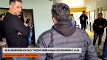 REALIZAN UNA CAPACITACIÓN INTENSIVA EN SEGURIDAD VIAL