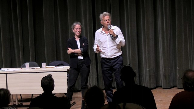 Echange avec Lucie Castets à l'université d'été du PCF #Montpellier #UEPCF2024