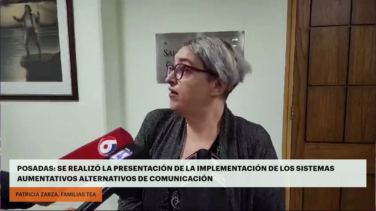 POSADAS | SE REALIZÓ LA PRESENTACIÓN DE LA IMPLEMENTACIÓN DE LOS SISTEMAS AUMENTATIVOS DE COMUNICACIÓN