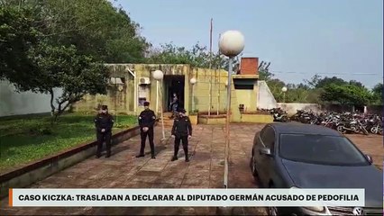 Caso Kiczka | Trasladan a declarar al diputado Germán acusado de pedofilia