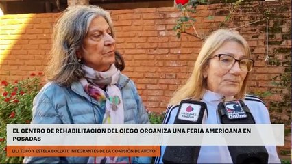 EL CENTRO DE REHABILITACIÓN DEL CIEGO ORGANIZA UNA FERIA AMERICANA EN POSADAS