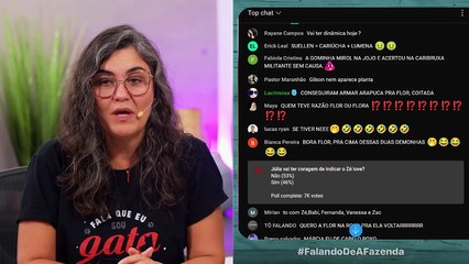 Fazenda16: Love vence o lampião e prova rende treta; Flora acusa Flor; Cobra! Sacha x Fernando