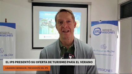 EL IPS PRESENTÓ SU OFERTA DE TURISMO PARA EL VERANO