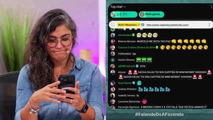 AFazenda16: Caos ao vivo na roça; Vergonha! Sacha e Larissa combinam sinal e poderes são cancelados