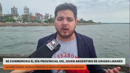 SE CONMEMORA EL DÍA PROVINCIAL DEL JOVEN ARGENTINO DE ORIGEN LIBANÉS