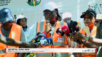Settal Sunu Rew: Maimouna Dièye et la SONAGED en première ligne pour l'hygiène et l'éducation