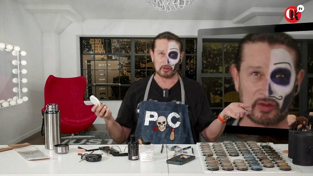 Maquillaje para Hallowen / Makeup Room con Peter Cortés