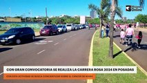 Con gran convocatoria se realiza la Carrera Rosa 2024 en Posadas
