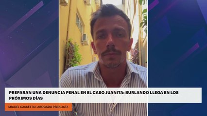 Preparan una denuncia penal en el caso Juanita: Burlando llega en los próximos días