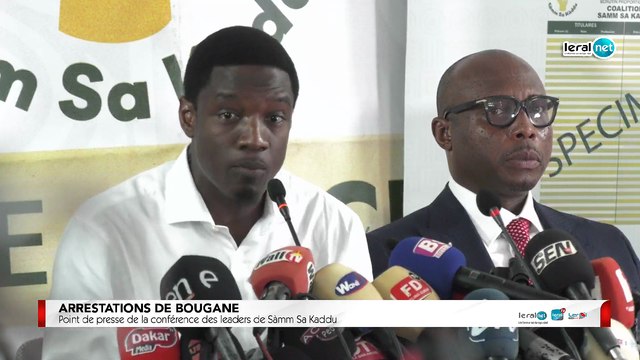 Direct: Point de Presse de la Conférence des Leaders de Sàmm Sa Kaddu sur l'Arrestation de Bougane