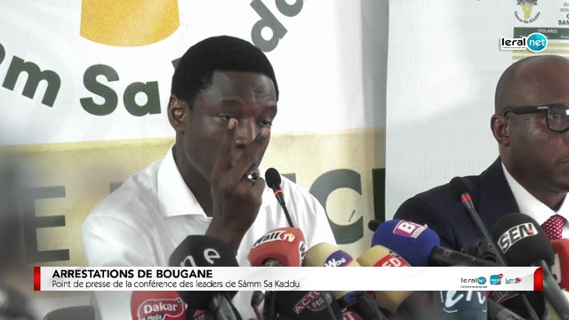 Direct: Point de Presse de la Conférence des Leaders de Sàmm Sa Kaddu sur l'Arrestation de Bougane