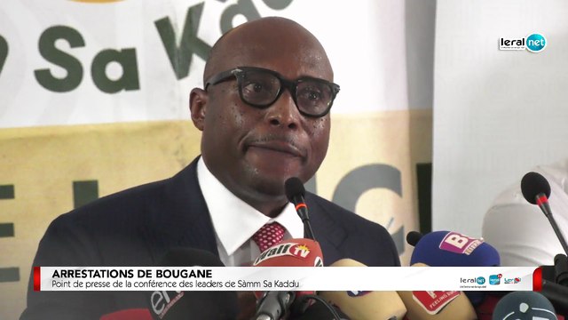 Direct: Point de Presse de la Conférence des Leaders de Sàmm Sa Kaddu sur l'Arrestation de Bougane