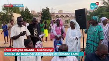 Direct: École Adolphe Diagne : Remise de Dons par Aziz Ndiaye et Elimane Lam