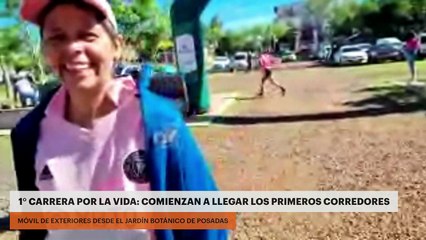 Se realiza la 1° Carrera por la Vida en el Jardín Botánico de Posadas