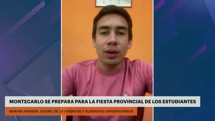 Montecarlo se prepara para la fiesta provincial de los estudiantes