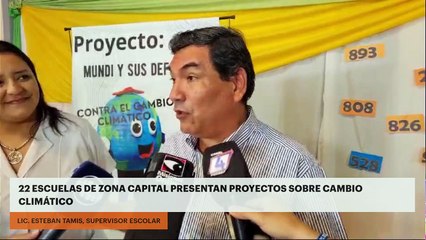 22 ESCUELAS DE ZONA CAPITAL PRESENTAN PROYECTOS SOBRE CAMBIO CLIMÁTICO