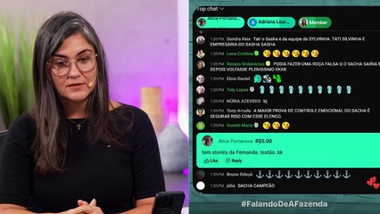 AFazenda16: Sacha quer Love expulso e preso; Babi ameaça sair; Zaac e Fernanda indignados com a web