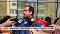 BRINDAN CAPACITACIONES SOBRE ABORDAJE DE CASOS DE ABUSO SEXUAL INFANTIL