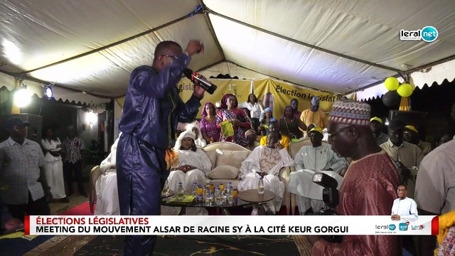 DIRECT CITÉ KEUR GORGUI : Meeting du mouvement ALSAR de Racine Sy
