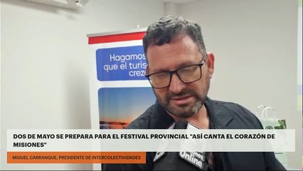 DOS DE MAYO SE PREPARA PARA EL FESTIVAL PROVINCIAL "ASÍ CANTA EL CORAZÓN DE MISIONES"