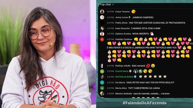 AFazenda16: Treta! Vai de reto , diz Sacha a Love ao fazer sinal de cruz; Zé promete retaliação