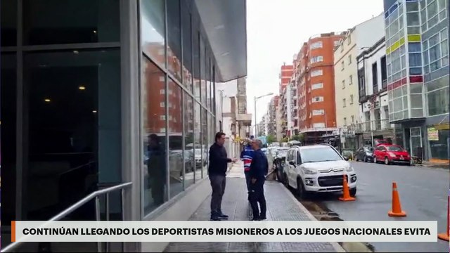 CONTINÚAN LLEGANDO LOS DEPORTISTAS MISIONEROS A LOS JUEGOS NACIONALES EVITA