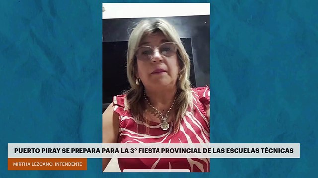 PUERTO PIRAY SE PREPARA PARA LA 3° FIESTA PROVINCIAL DE LAS ESCUELAS TÉCNICAS