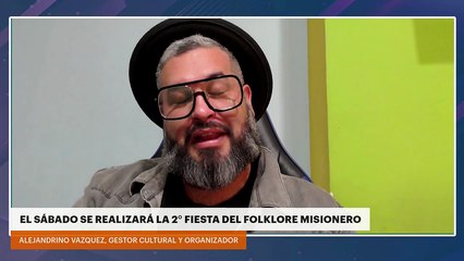 EL SÁBADO SE REALIZARÁ LA 2° FIESTA DEL FOLKLORE MISIONERO