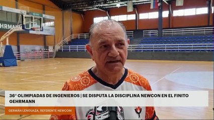 36° Olimpiadas de Ingenieros | Se disputa la disciplina Newcon en el Finito Gehrmann