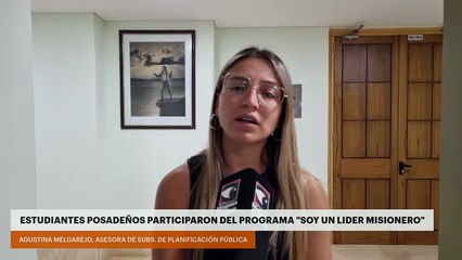 Estudiantes posadeños participaron del programa "Soy un Líder Misionero”