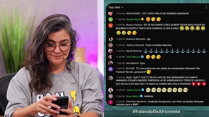 🔴AFazenda16: Fim de Fernando?; Comentando a Formação da Roça; Nêssa arrega e salva Flora