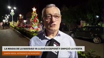 LA MAGIA DE LA NAVIDAD YA LLEGÓ A CAPIOVÍ Y EMPEZÓ LA FIESTA