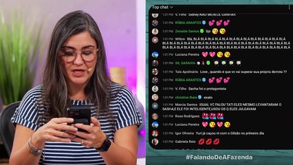 🔴AFazenda16: Sacha prefere Albert na final; Zé Love cita áudio vazado que mudou os rumos do programa