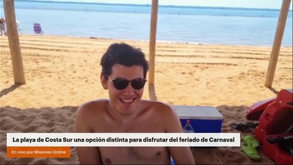 La playa de Costa Sur una opción distinta para disfrutar del feriado de Carnaval