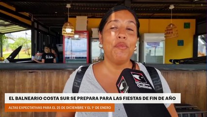 El Balneario Costa Sur se prepara para las fiestas de fin de año